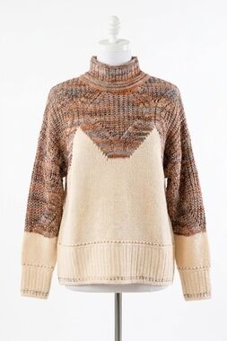 NEW FDJ long sleeve sweater in pumpkin spice